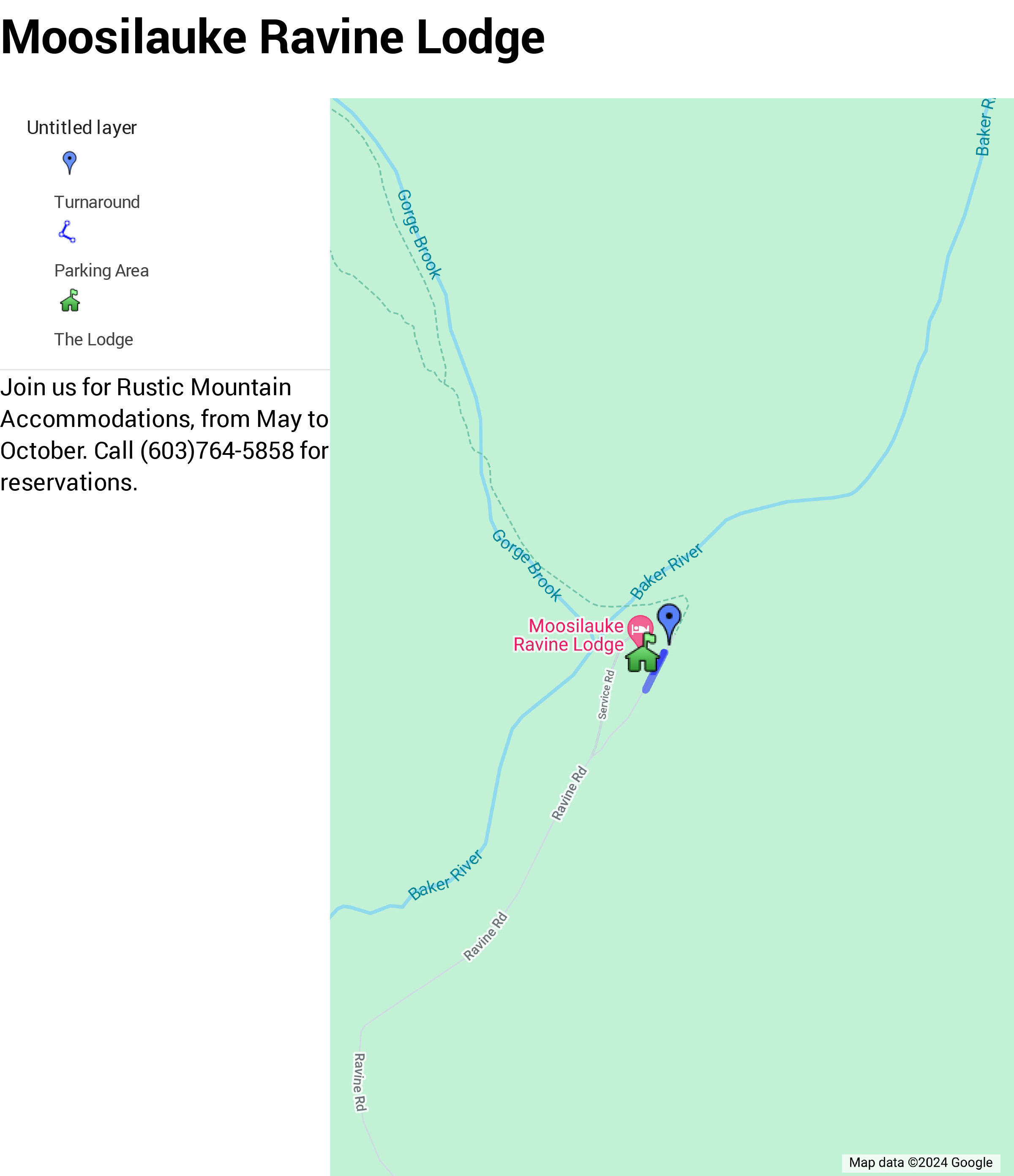 Moosilauke Map