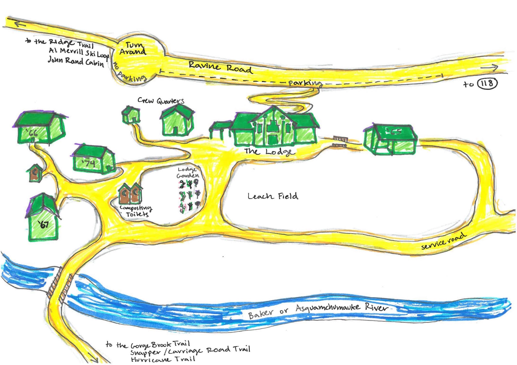 Lodge Map Illustration