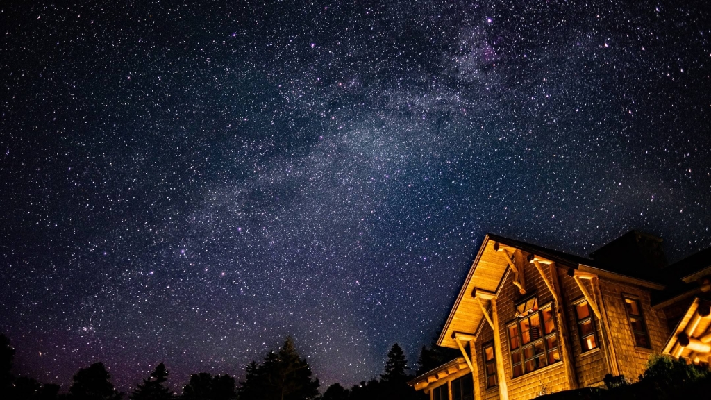 Stars at the Moosilauke Lodge